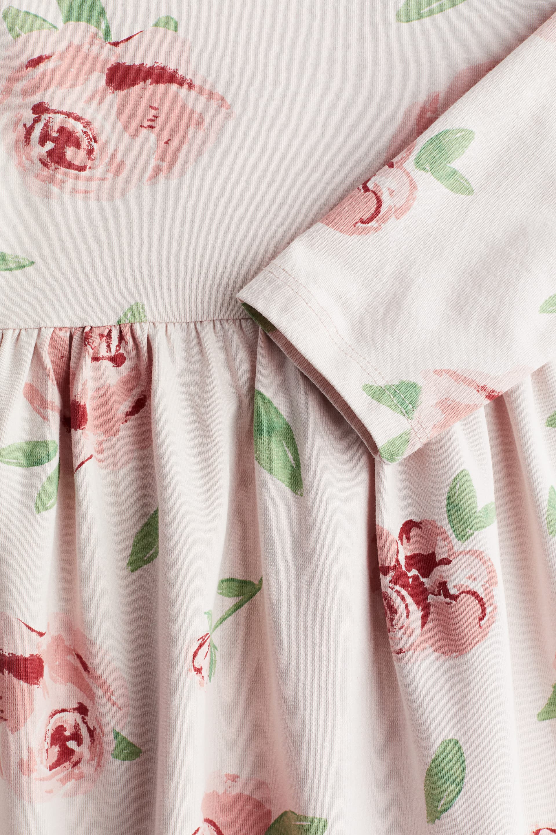 Printed cotton dress
