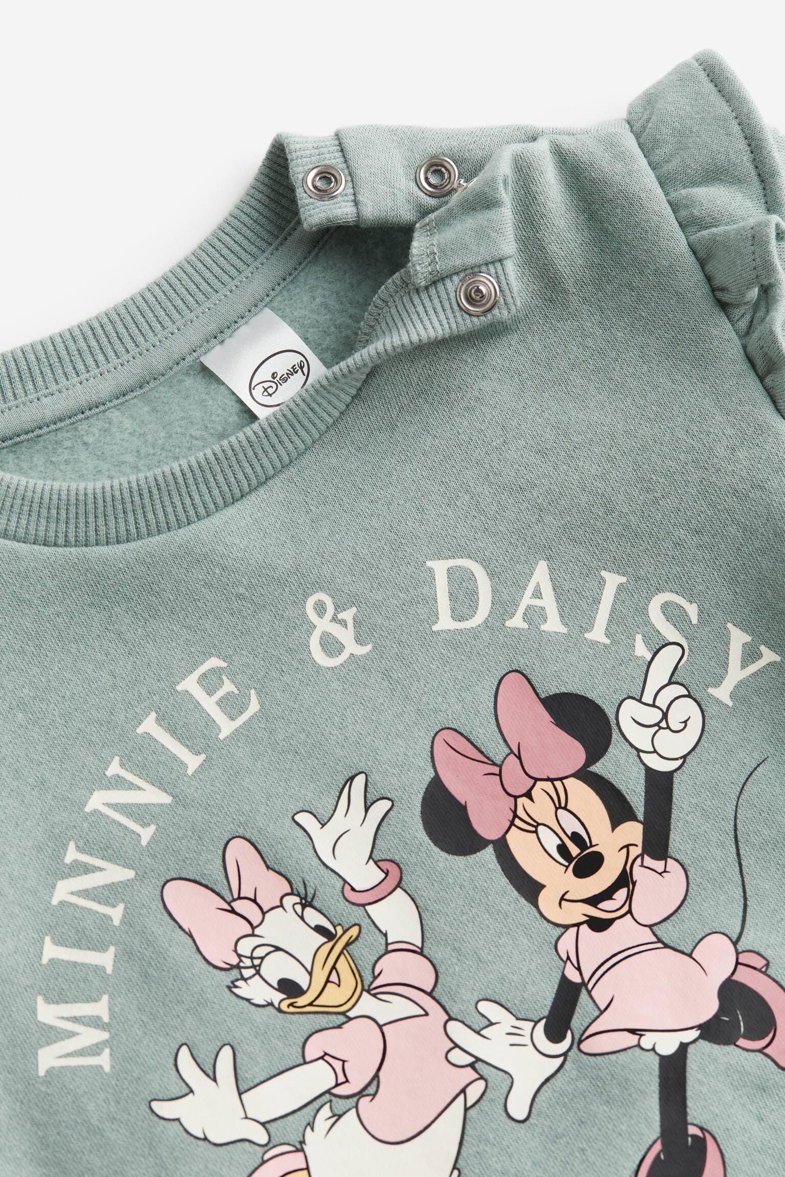2-piece printed cotton set Minnie & Daisy