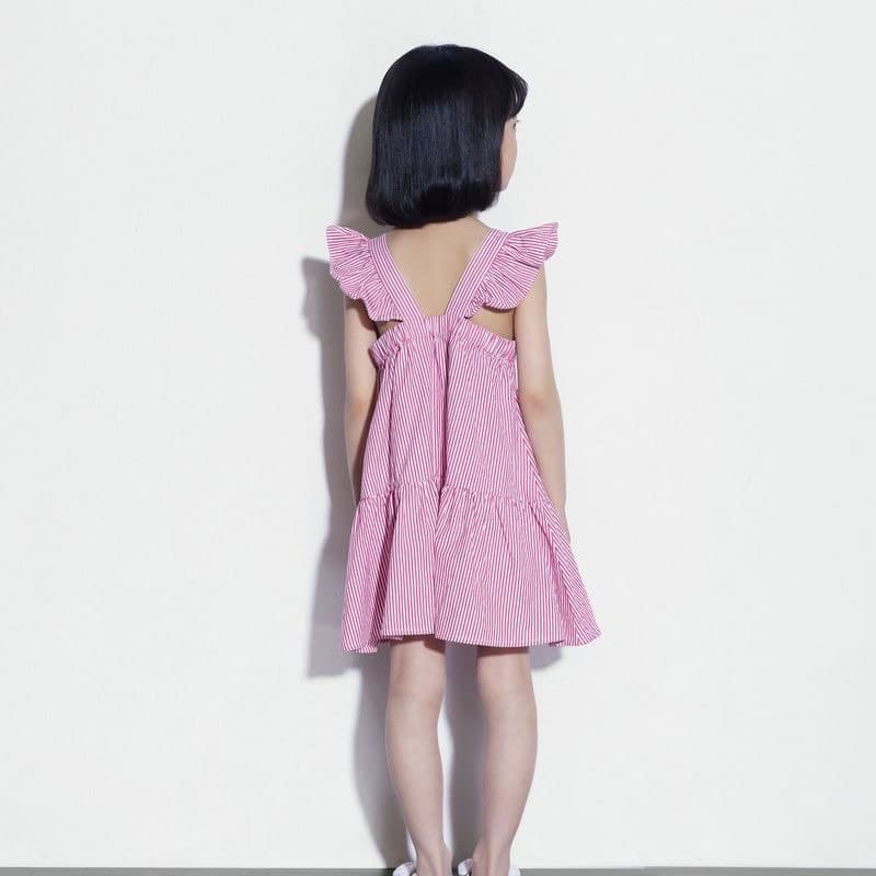 Pink cotton dress